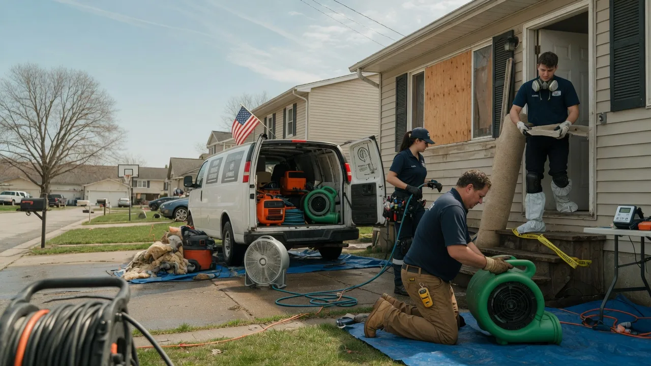 Water Damage Restoration in Fannettsburg, PA near me